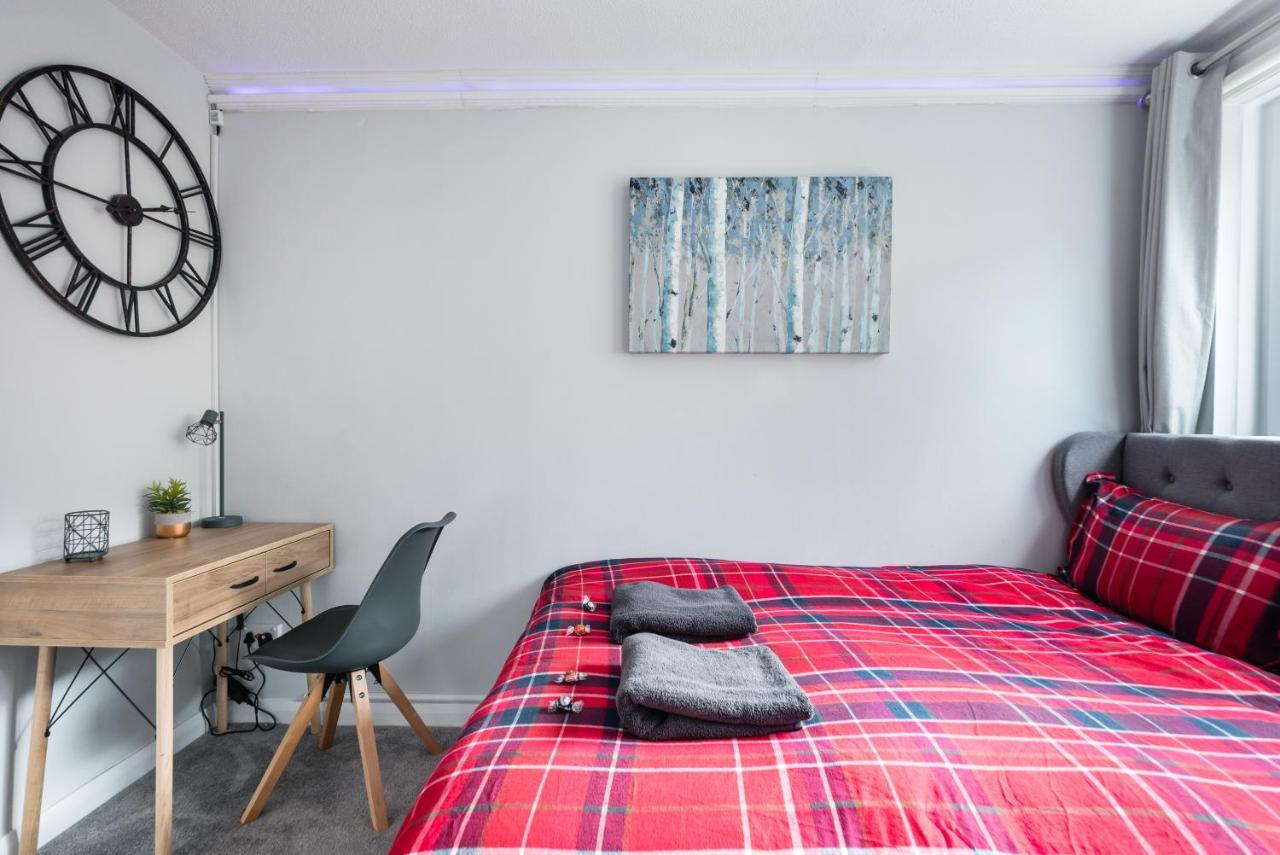 City Centre Stylish Apartment With Free Parking Edinburg Exteriör bild